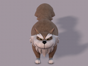 cat cartoon v04 3D-Modell