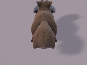 cat cartoon v04 3D-Modell