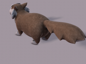 cat cartoon v04 3D-Modell