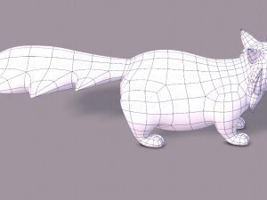 cat cartoon v04 3D-Modell