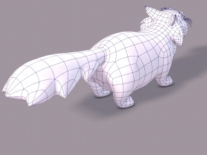 cat cartoon v04 3D-Modell