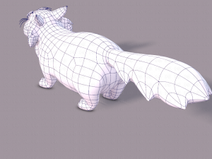 cat cartoon v04 3D-Modell