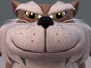 cat cartoon v04 3D-Modell