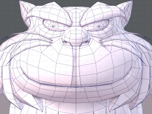 cat cartoon v04 3D-Modell