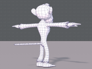 monkey v02 Modello 3D