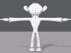 monkey v02 Modello 3D