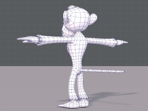 monkey v02 Modello 3D