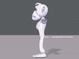 monkey v02 Modello 3D
