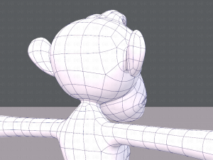 monkey v02 Modello 3D