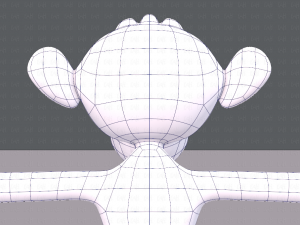 monkey v02 Modello 3D
