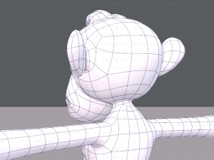 monkey v02 Modello 3D