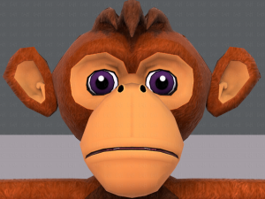monkey v02 Modello 3D