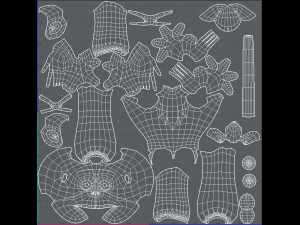 monkey v02 Modello 3D