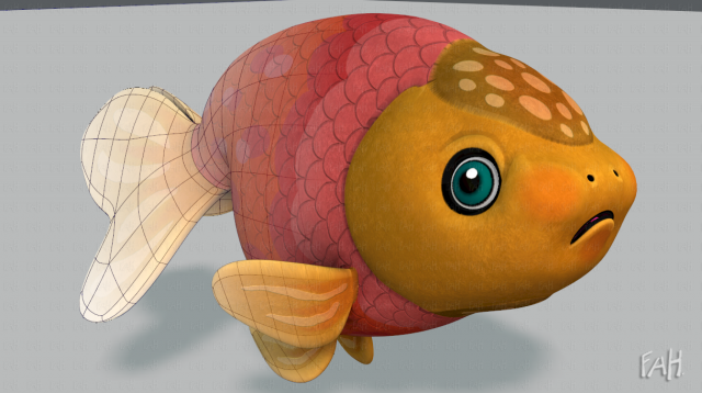 fish v03 Modèle 3D .c4d .max .obj .3ds .fbx .stl .blend 