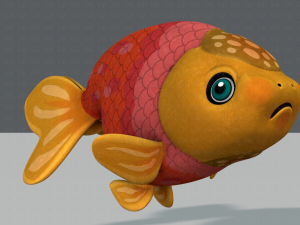 fish v03 Modèle 3D