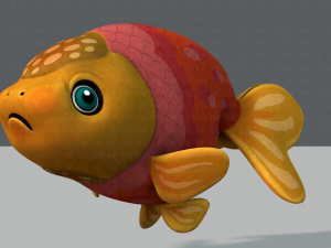 fish v03 Modèle 3D