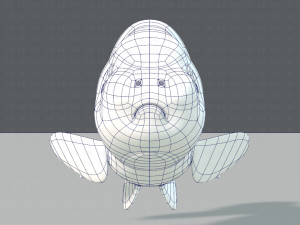 fish v03 Modèle 3D