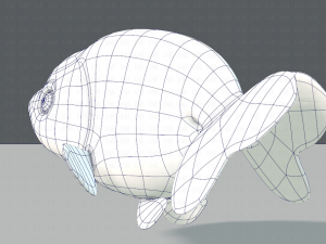 fish v03 Modèle 3D