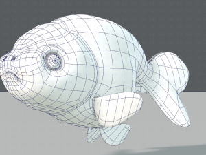 fish v03 Modèle 3D