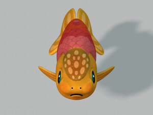 fish v03 Modèle 3D