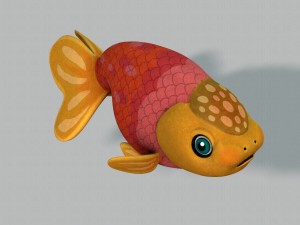 fish v03 Modèle 3D
