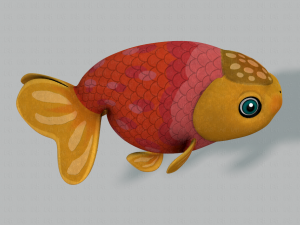 fish v03 Modèle 3D
