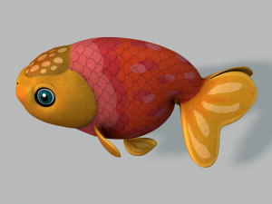 fish v03 Modèle 3D