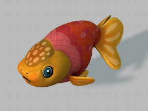fish v03 Modèle 3D