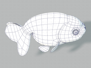 fish v03 Modèle 3D