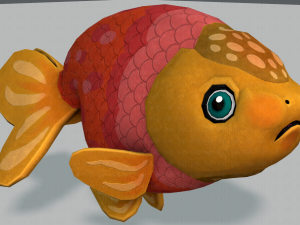 fish v03 Modèle 3D