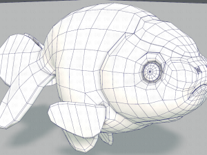 fish v03 Modèle 3D