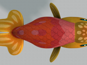 fish v03 Modèle 3D