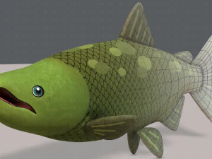 peixe v05 Modelo 3D
