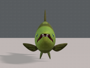 fish v05 3D 모델