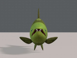 pesce v05 Modello 3D