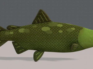 pesce v05 Modello 3D
