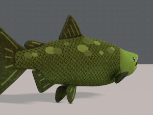 pesce v05 Modello 3D