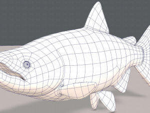 fish v05 3D 모델