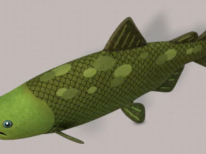 pesce v05 Modello 3D