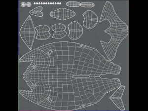 pesce v05 Modello 3D