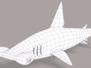 shark v02 3D Модель