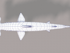 shark v02 3D Модель