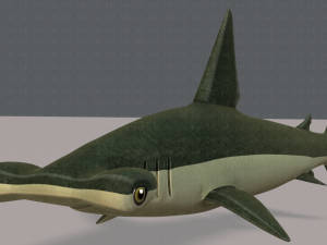 shark v02 3D Модель