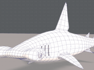 shark v02 3D Модель