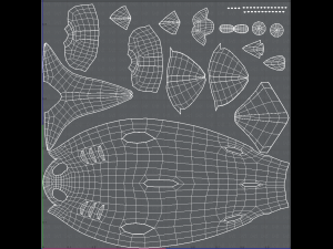 shark v02 3D Модель
