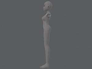 base mesh woman 19 3D Model