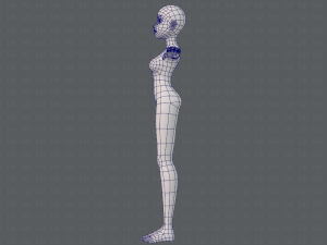 base mesh woman 19 Modelo 3D