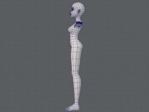 base mesh woman 19 3D Model