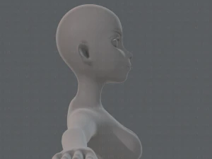 base mesh woman 19 3D Model