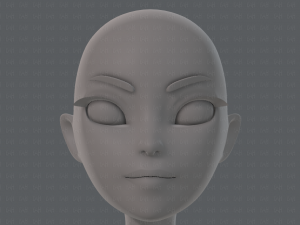 base mesh woman 19 Modelo 3D